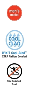 Men's Model, WIXIT Cool-Clad, Slip Resistant